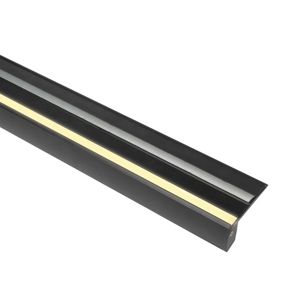 europole-luminaire-reglette-led-shark-step-3000k-noir-allume