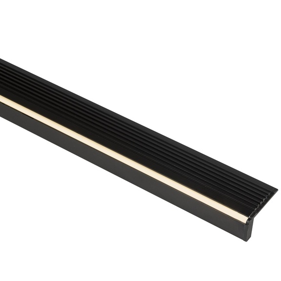 lineaire-led-shark-steko-noir-opale-3000k-allume