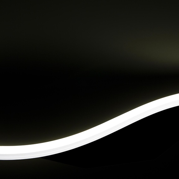 lineaire-led-shark-top-view-side-souple-opale-allume